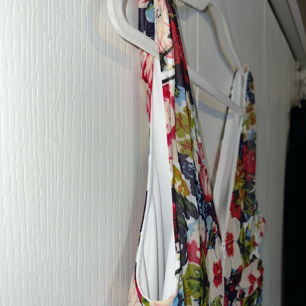 Brand: Ever Pretty Floral Printed Sleeveless V Neck Maxi Dress - Picture 10 of 16
